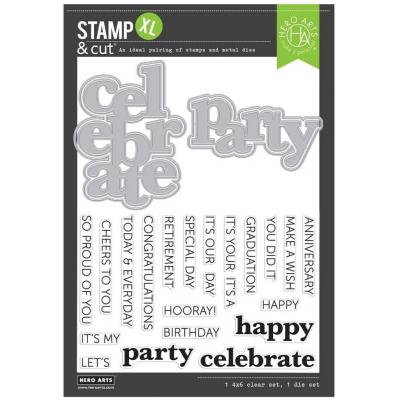 Hero Arts Stempel + Stanzschablonen - It's Our Anniversary